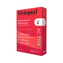 Vivioptal Active, 30 Softgels, Ginseng & Omega 3, Multivitamin & Multimineral, Glutenfrei, deutsche Formel