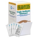 Globe (144 Pack) Triple Antibiotic Ointment 0.9g Single Packet, Erste Hilfe Kit für Minor Scratches, Wounds, Cuts and Burns, Verhindert Infektion Active Ingredients Vergleichen zu führender Marke, Reisegröße