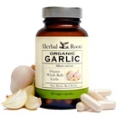 Erbe radici organiche intero Bulb aglio pillole - Potente forza extra | 600 mg - 60 capsule vegane organiche