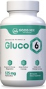 Gluco6 Integratore di soluzione a base di erbe | 525mg 30 capsule di polvere - Ingredienti vegetali - Non OGM - Made in USA (30 Conte (Pack of 1))