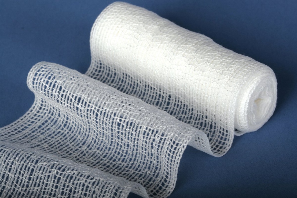 Medline Steril Conforming Stretch Gauze Bandagen, 6" x 80", Ideal für Wundpflege, Packung von 48