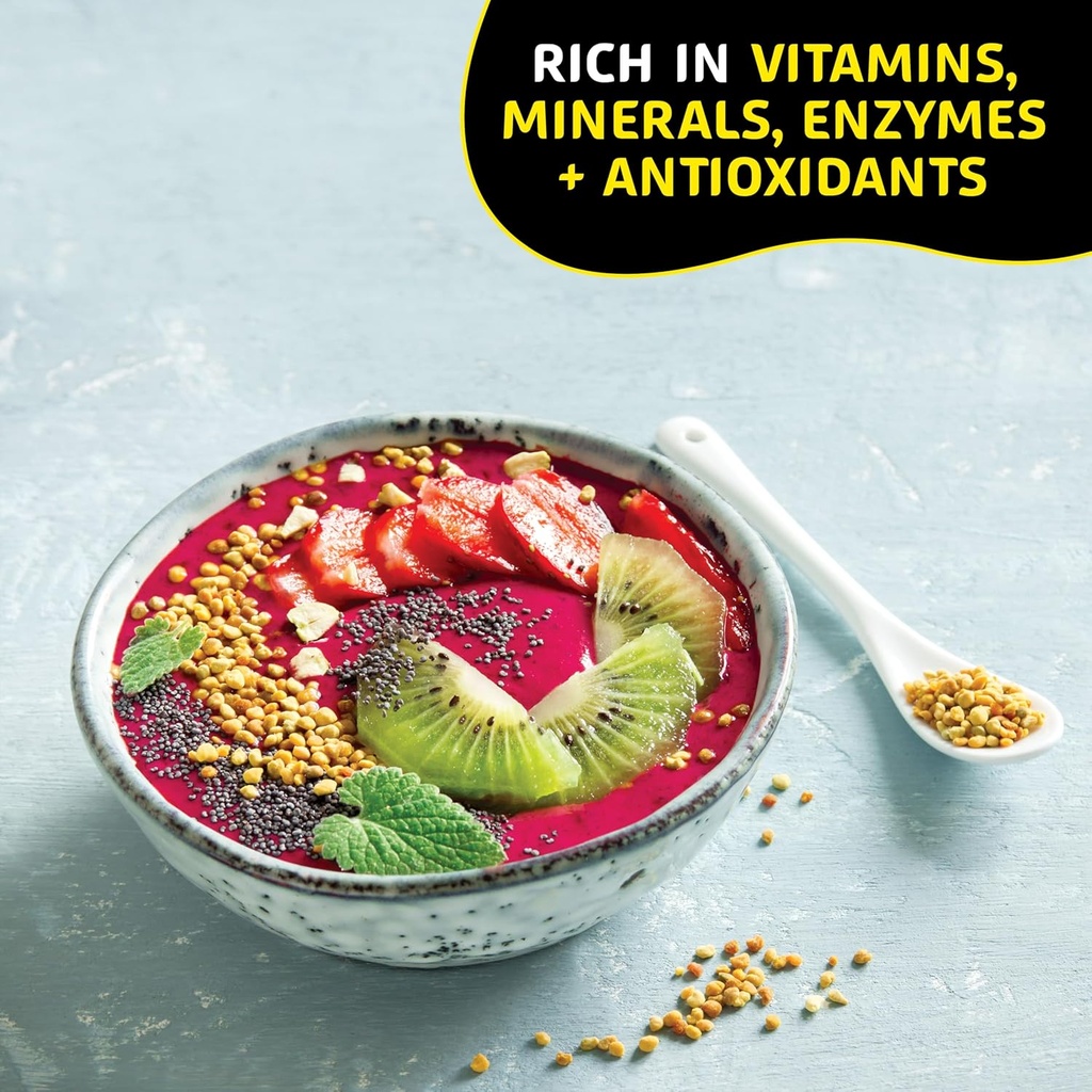 Bee Pollen Granules - Nature's Superfood, Superior Taste - Western Australia Pure Bee Pollen für optimale Gesundheit (4,9 oz)