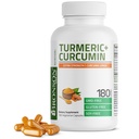 Bronson curcumina curcuma Extra Forza - Antiossidante, Joint & Digestion Support with BioPerine, Non OGM, 180 capsule vegetariane