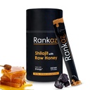 Sticks di miele di Shilajit naturali di Rankaz Organic - 30 Sticks, Shilajit Honey Fulvic Acid and Trace Minerals