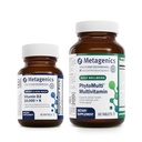 Metagenics Essential Wellness Duo: D3 10,000 + K - for Immune Support, Bone Health & Heart Health - 60 Softgels & PhytoMulti Without Iron - Daily Multivitamin for Overall Health & Aging - 60 Tablets