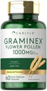 Carlyle Graminex Blume Pollen Extrakt | 1000 mg | 60 Kapseln | Non-GMO & Gluten Kostenlos