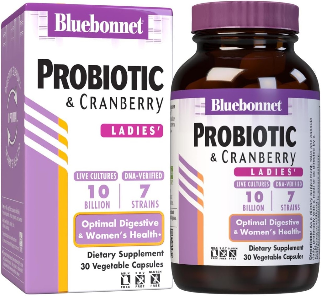 Nutrition Bluebonnet, Probiotique quotidienne de choix avancé, 30 comtes