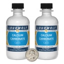 Carbonato di calcio / 6 once / 2 bottiglie / 97+% puro grado di cibo / polvere di calcio/USA