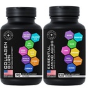 Termogenico Multi Collagen Burn e Aminoacidi essenziali Complesso - Fitness e perdita di peso Bundle