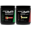 JYM Supplement Science PRE JYM 30 Serve - Fragola Kiwi & - Post-Workout con BCAA, Glutamina, Creatina HCL, Beta-Alanine, e Più Arcobaleno Sherbert Flavor, 30 Serve, 21.2 oz.