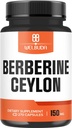 1000mg Berberine-Ergänzung mit 500mg Ceylon Cinnamon - 270 Kapseln - Super Formel mit Premium Zutaten - Unterstützung Circulatory Health, Immunsystem, Body Management & Disgestion