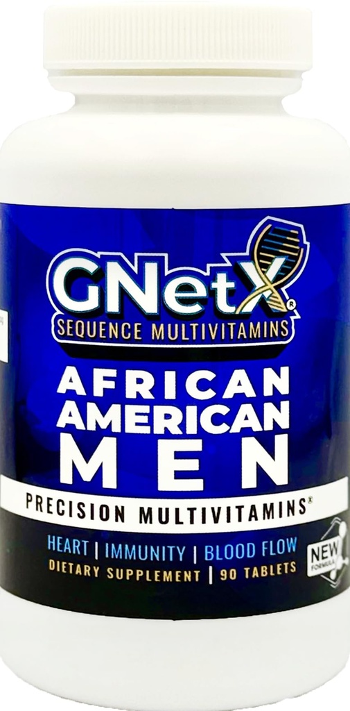 Multivitaminici di sequenza per gli uomini afroamericani - Formula potente con vitamina C, zinco e vitamina D per il supporto immunitario e la salute del cuore