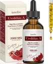 Urolithin Eine flüssige Tropfen 2000mg, Urolithin Eine Ergänzung mit Granatapfel, Vita-Age-Komplex, Unterstützt gesunde Alterung und Zellreparatur, 60ml