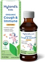 Hyland's Kids Daytime Organic Cough Syrup und Immununterstützung mit Agave, Elderberry und Pomegranate, Soothes Cough und unterstützt Immunität, 4 Fl. Oz