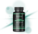 ProMind Schlafhilfe- Nootropic Infused mit Magnesium Glycinat, Tryptophan, Ginkgo, L-Theanin, 5-HTP und Valerian Root, 120 Kapseln - 40 Servietten