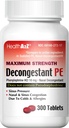 HealthA2Z® Dekongestant PE | Phenylephrine HCl 10 mg | Maximale Stärke | Nasal & Sinus Congestion Relief Aufgrund von Kälte & Allergien (300 Count (Pack von 1))