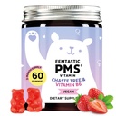 Supplemento di supporto per le donne. Rilievi mestruali Gummies a bersaglio rotture ormonali, Bloating, Cramps periodi, & Mood Swings. Vegan, con vitamina B6 & Lemon Balm, 60 Gummies