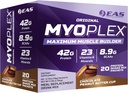 EAS Original Myoplex Maximum Muscle Builder, Meal Sostituzione Protein Mix | Quality Protein Blend | 42g Protein, 20 Individual Packet (Chocolate Peanut Butter Cup)