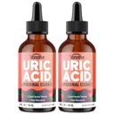 Gocce di acido urico liposomico, supplemento di ciliegia di Tart con estratto di semi di celeria & Boswellia – muscolo, disintossicazione, giunto e rene, acido urico Cleanse liquido supplemento– 4 FL OZ (2 bottiglia)
