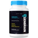 GenBrain Memory Supplement, Extra Strength Brain Support Capsules, Advanced Complex, Pure All-Natural Pills (60 Capsules)