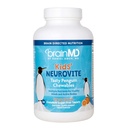 BRAINMD Dr Amen Kids’ NeuroVite, Arancione Flavor - 120 Penguin-Shaped Chewables - Multivitamin & Mineral Supplement - promuove lo sviluppo sano e la crescita - Gluten Free - 60 Serve