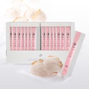 Estratto di gelatina BI-SU | Estratto di nidi di Swiftlet naturali, collagene, vitamina C, giapponese Skincare, anti-invecchiamento, mantiene l'elasticità della pelle, migliora il sistema immunitario, salute del GI, aroma di rosa, 30 PCS