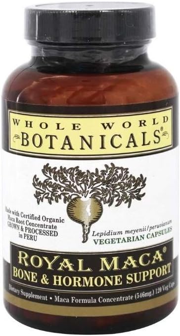 Botanica Mondiale, Maca Bone Support, 120 capsule
