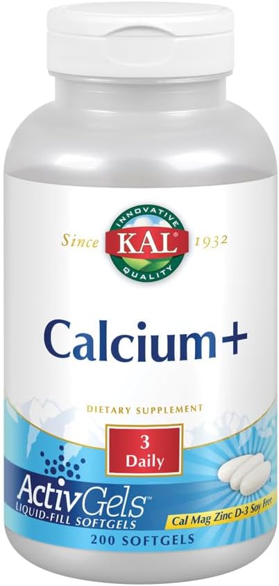 KAL Calcium Plus Compresse, 1000 mg, 200 conteggio
