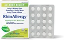 Boiron RhinAllergy Comprimés pour soulager des symptômes d'allergie de l'éternuement, du nez runny et des yeux démangeants ou de la gorge - 60 Comte