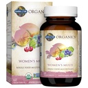 Garten des Lebens Bio Bio Multivitamin für Frauen - Frauen Multi mit Vitamin C, D, Folate, B6, B12, Biotin, Eisen, Vegan ganze Lebensmittel Vitamine für Frauen, Energie, Haut, Nägel, 60 Tabletten