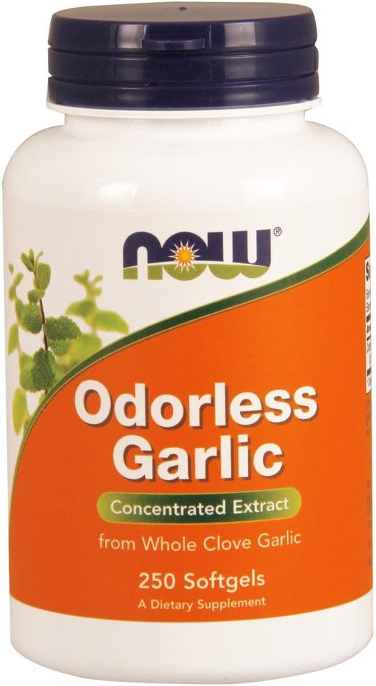 Jetzt Lebensmittel Odorless Knoblauch Original 2500mg, 250 Gels