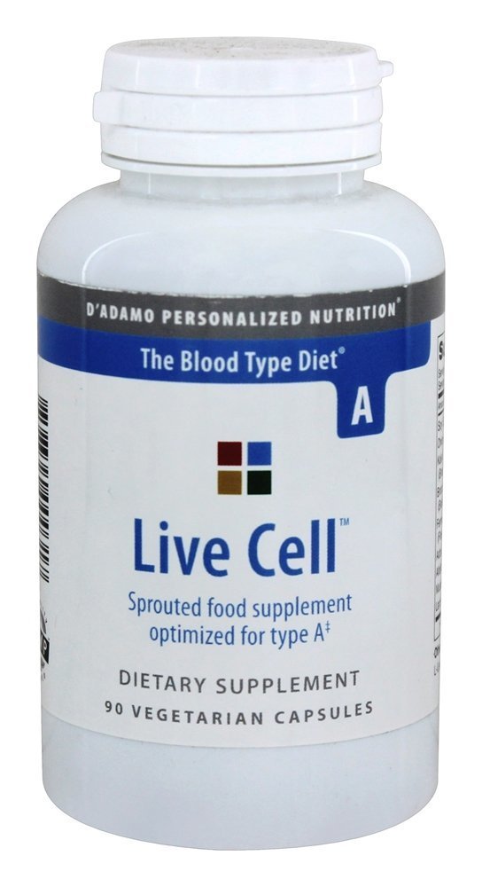 D'Adamo nutrition personnalisée - cellule vivante A 90 vcaps