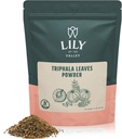 LILY OF THE VALLEY Triphala Powder - Mélange d'Amla, Haritaki & Bibhitaki - Source de l'Inde - Herbal Adaptogen Superfood - Vegan & Gluten-free - emballé dans une poche refermable (4oz, 113g)