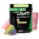 JYM Supplement Science Pre JYM Rainbow Sherbet Pre Workout Powder for Men & Women, BCAAs, Nootropics, Creatine HCI, Citrulline, Beta-Alanine, Betaine, Taurine, Huperzine, 30 Servietten