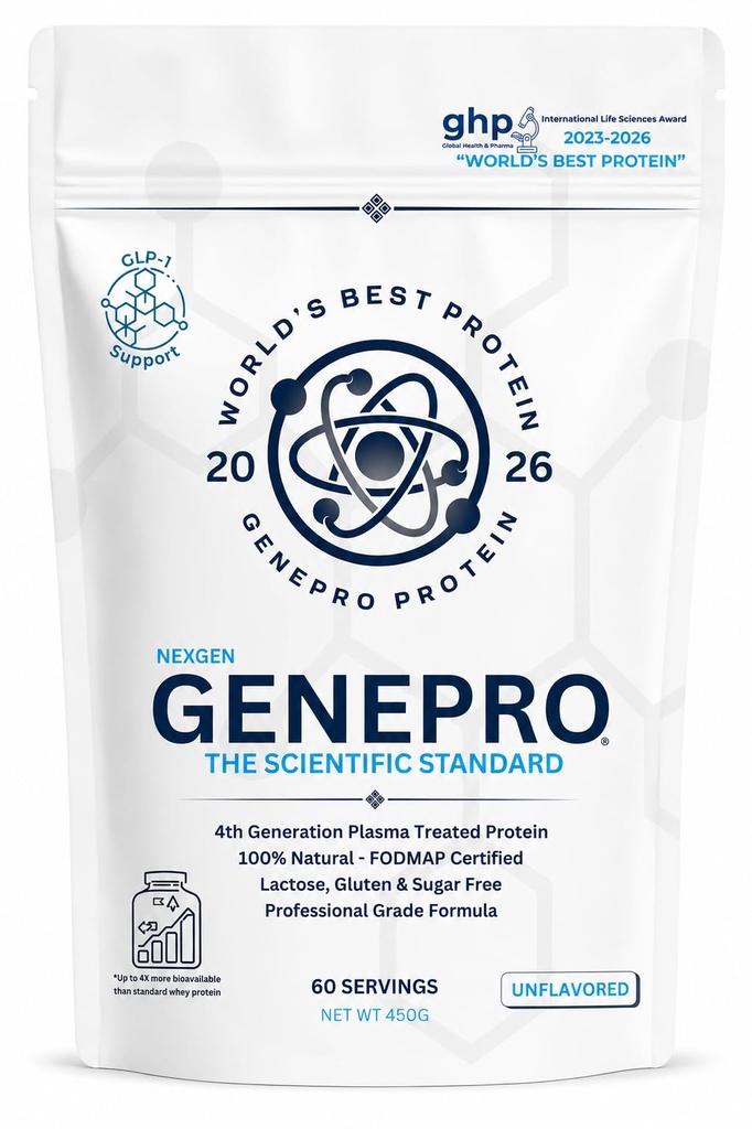 Poudre de protéines non aromatisée - Nouvelle formule - Sans lactose, sans gluten et sans OGM Supplément isolat de lactosérum (3e génération, 60 portions)