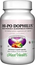 Maxi Health HI-PO Dophilus - High Potency Acidophilus Probiotics - 60 Kapseln - Kosher