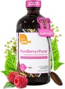 Zahler PureBerry+Purse, flüssige Himbeer Blatt & Sheperd's Purse, stärkt Uterine Tissue, Zertifizierte Kosher, 8OZ