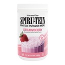 NaturesPlus SPIRU-TEIN, Fragola - 2.4 lb - Protein Shake a base vegetale - Non OGM, Vegetariano, Gluten Free - 32 Serve