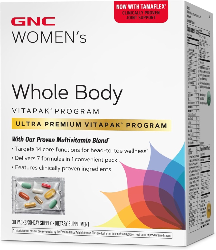 GNC Frauen ganz Körper Vitapak Programm | 30 Servierungen