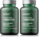 Tinnitus Relief für Ringohren, 1200MG Tinnitus Relief Supplement, für Hörverluste und Ohrring & Tinnitus Relief,240 Softgels(2pack)