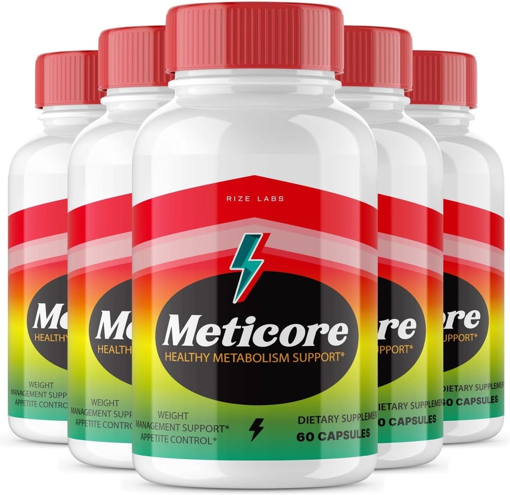 les laboratoires de taille - Meticore Weight Loss Supplement, Total Body Wellness Capsules, utilisé pour débloquer le chemin d'une vie plus saine, pour une figure maigre (300 capsules)