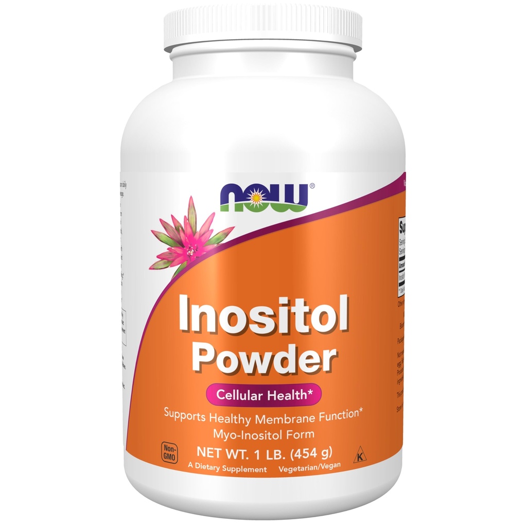 MAINTENANT Compléments alimentaires, Poudre d'inositol, Signalisation des neurotransmetteurs*, Santé cellulaire*, 1-Pound