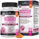 Menopause Ergänzungen für Frauen - 40 Billion CFU Menopause Probiotika für Frauen - Unterstützung für heiße Flashes Nacht Sweats Mood Swings and Balance - Non-GMO, 30 Easy-Swallow Kapseln, 30 Servierungen