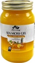 Lizzey 100% Organico, Ananas Flavored Sea Moss Gel con Turmeric & Ginger per la salute immunitaria e il supporto digestivo, per gli uomini e le donne, Tutto Natural Superfood Supplement