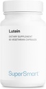 Supersmart - Lutéine 20mg par jour - Extrait de Marigold 25% - Supplément de soins pour les yeux - 100% naturel.