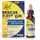 Bach RESCUE SLEEP KIDS Dropper 10mL, Natural Sleep & Stress Relief Aid, Homeopathic Flower Essence, frei von Melatonin, Zucker & Gluten, Kid-Friendly, Non-Alkohol Formel