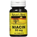 Natur Mischung Niacin 50 Milligramm 100 Tabs