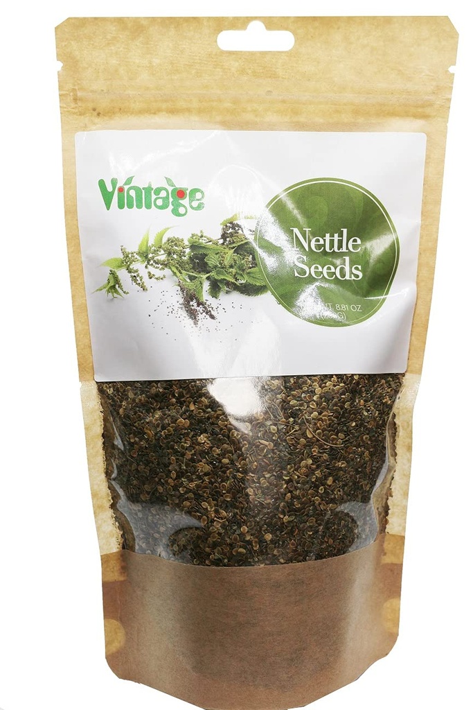 Vintage Nettle Seeds Herbal Treasure of Protein Source Natural Tea 250gr