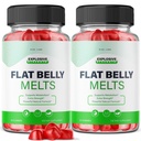 rize labs - Flat Belly Melts Keto ACV Gummies per la perdita di peso avanzata con Aceto di Sidro di Mela, Supplemento aiuta a ridurre il grasso della pancia (120 Gummies)