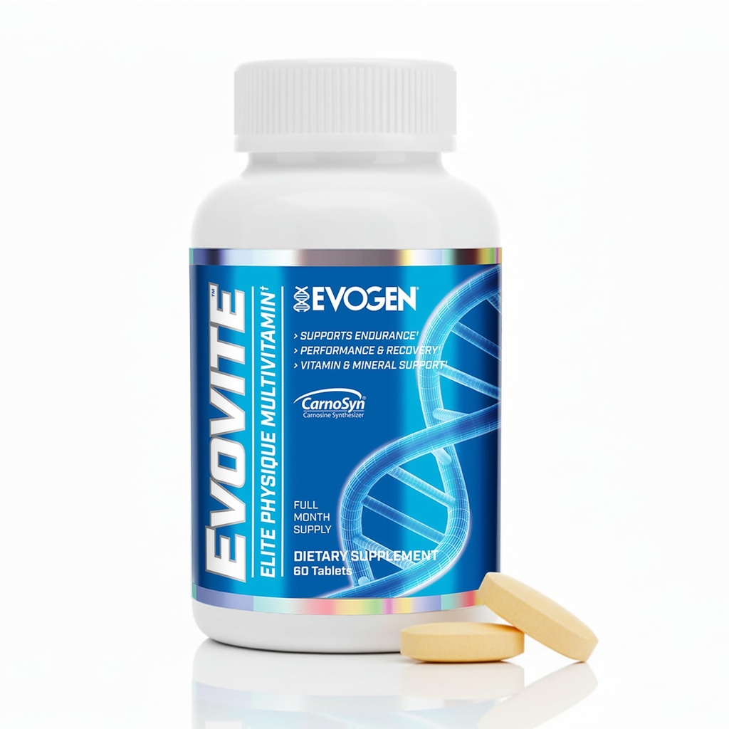 Evogen Evovite - Elite Physique Multivitamin for Women & Men | Formula avanzata per Endurance, Recovery, & Joint Health | Vitamine & Mineral Support | 30 Serve